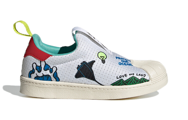 Кроссовки Adidas Originals SUPERSTAR 360 Kids' Skateboarding Shoes Pre-school — фото 2