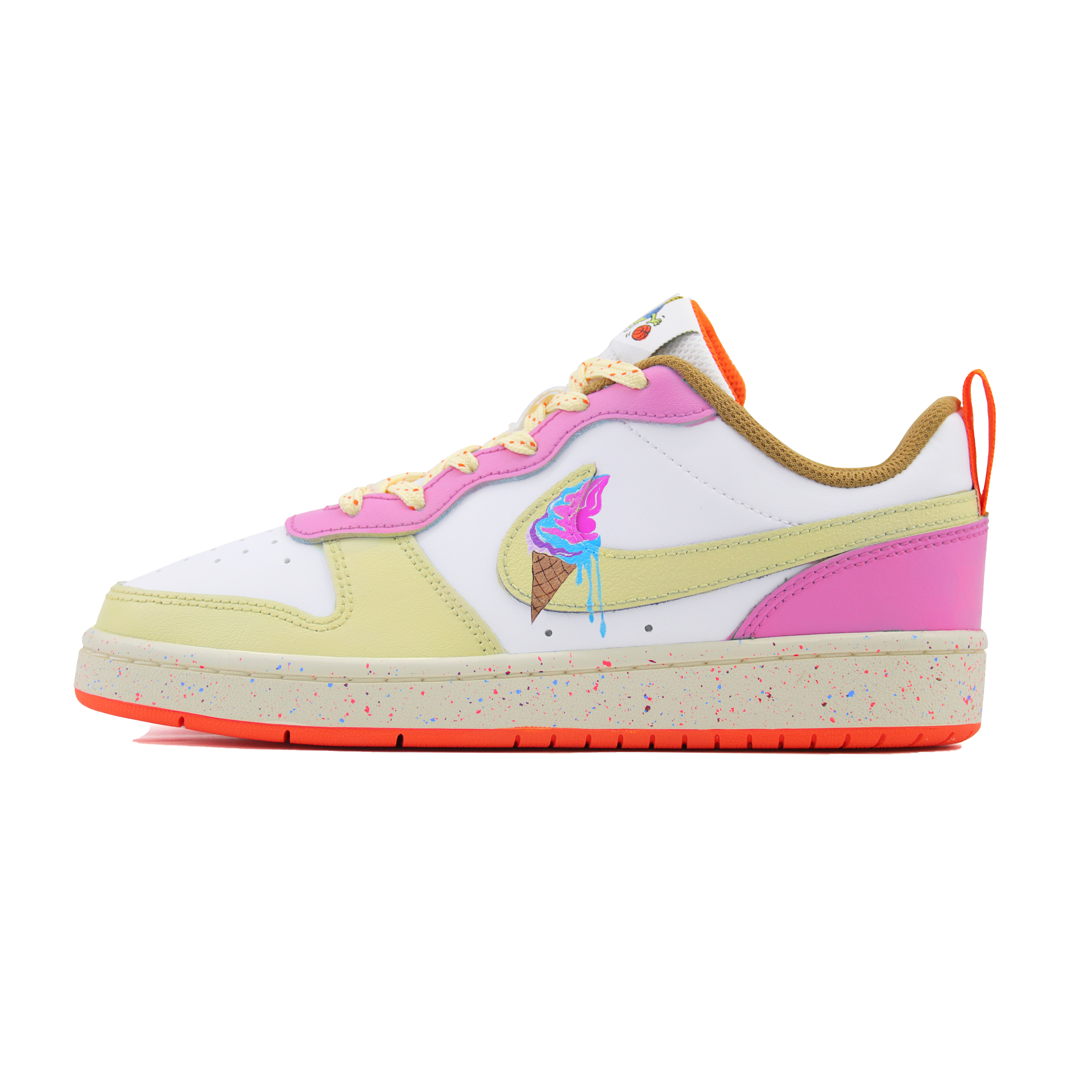 

Nike Детские кроссовки для скейтбординга Court Borough Low 2 Low Top, розовые, для подростков