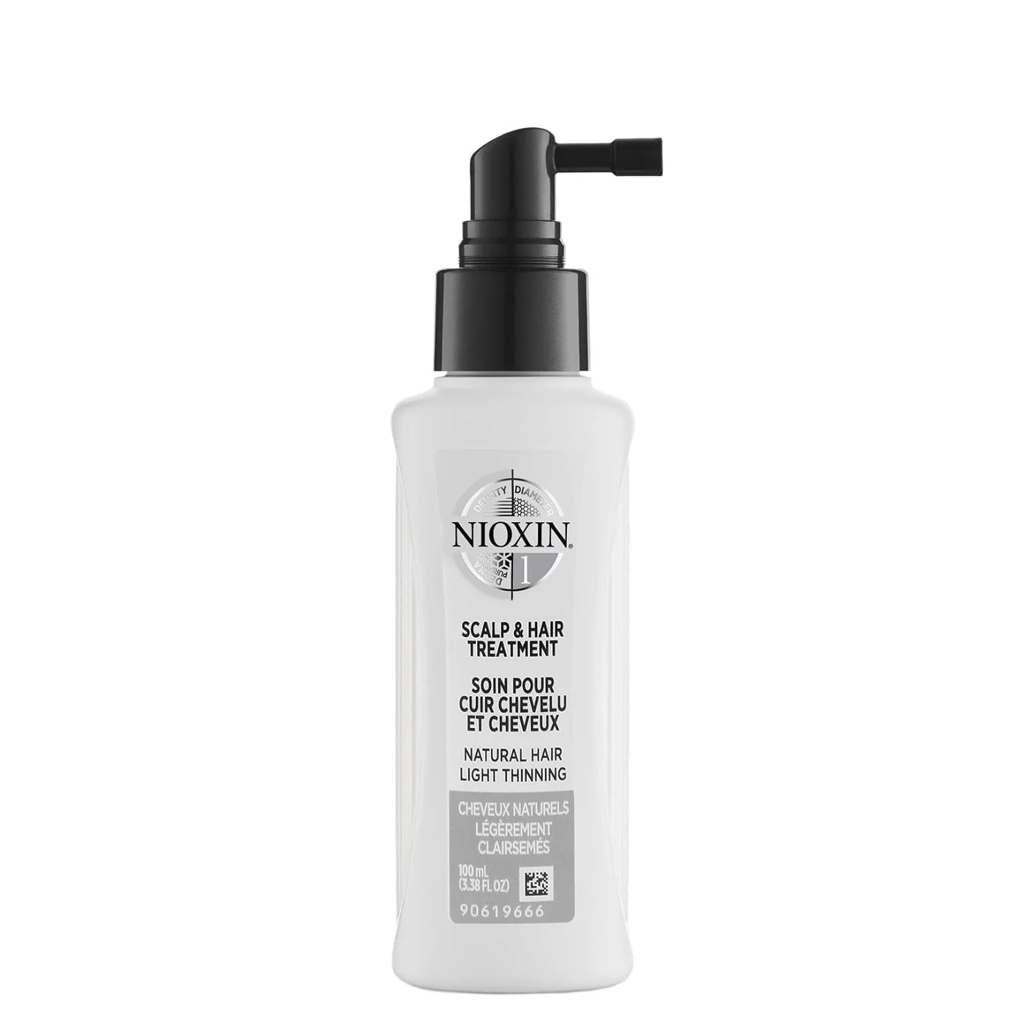 Nioxin System 1 Средство для ухода за кожей головы и утолщения волос | Для натуральных волос с легкой степенью истончения | Укрепляет и защищает от повреждений благодаря ниацинамиду и биотину 198 мл (1 шт.) — фото 2
