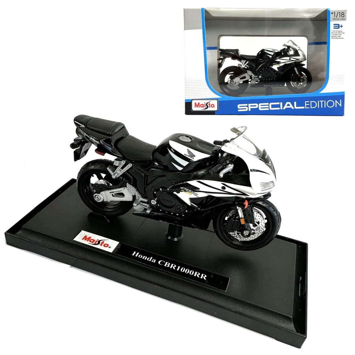 

Модель Honda CBR 1000RR в масштабе 1:18 Мотоциклетный мотор Maisto HLO