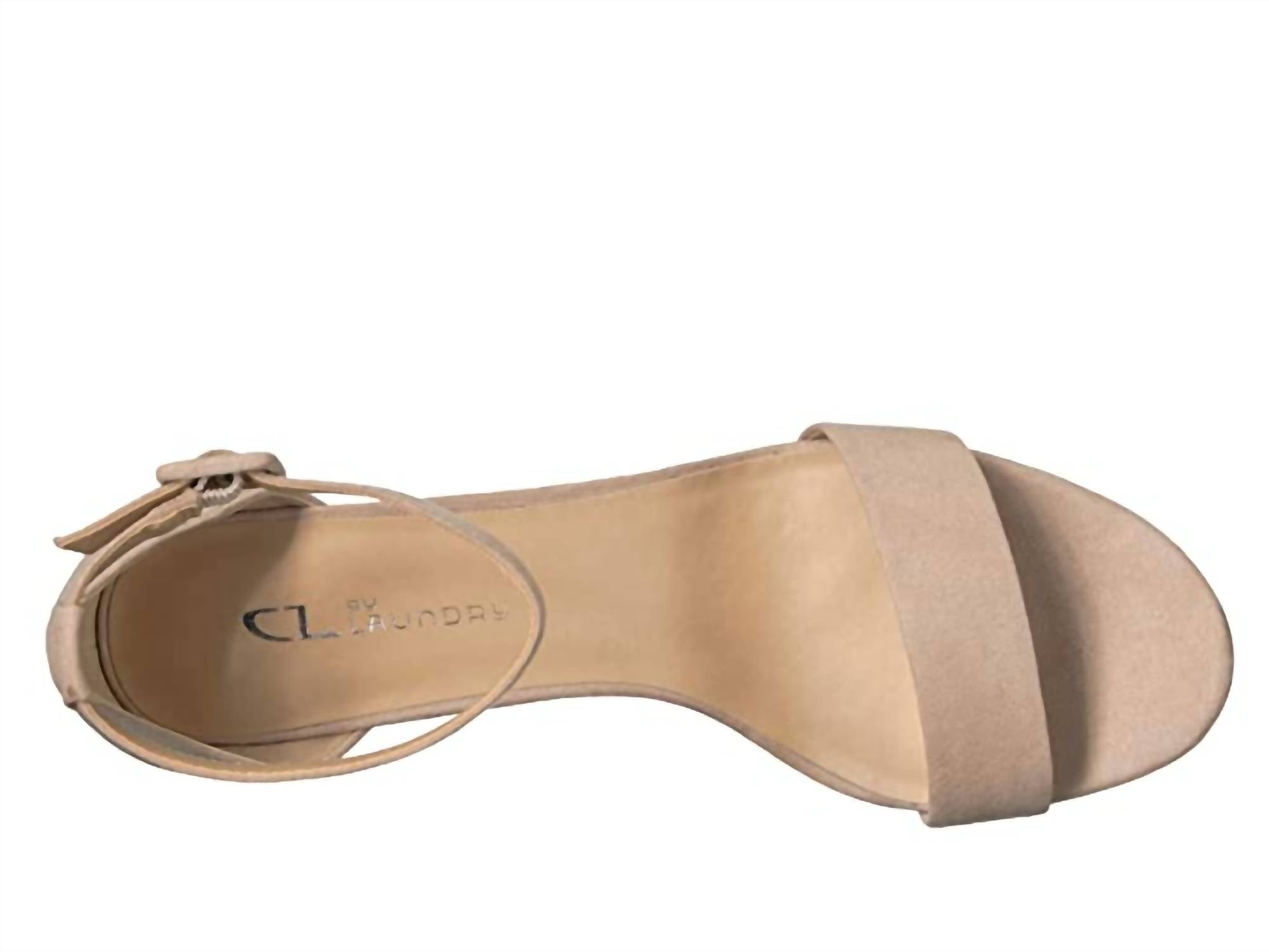 Повседневные туфли Jody Block Heel в цвете Nude CL by Laundry — фото 2