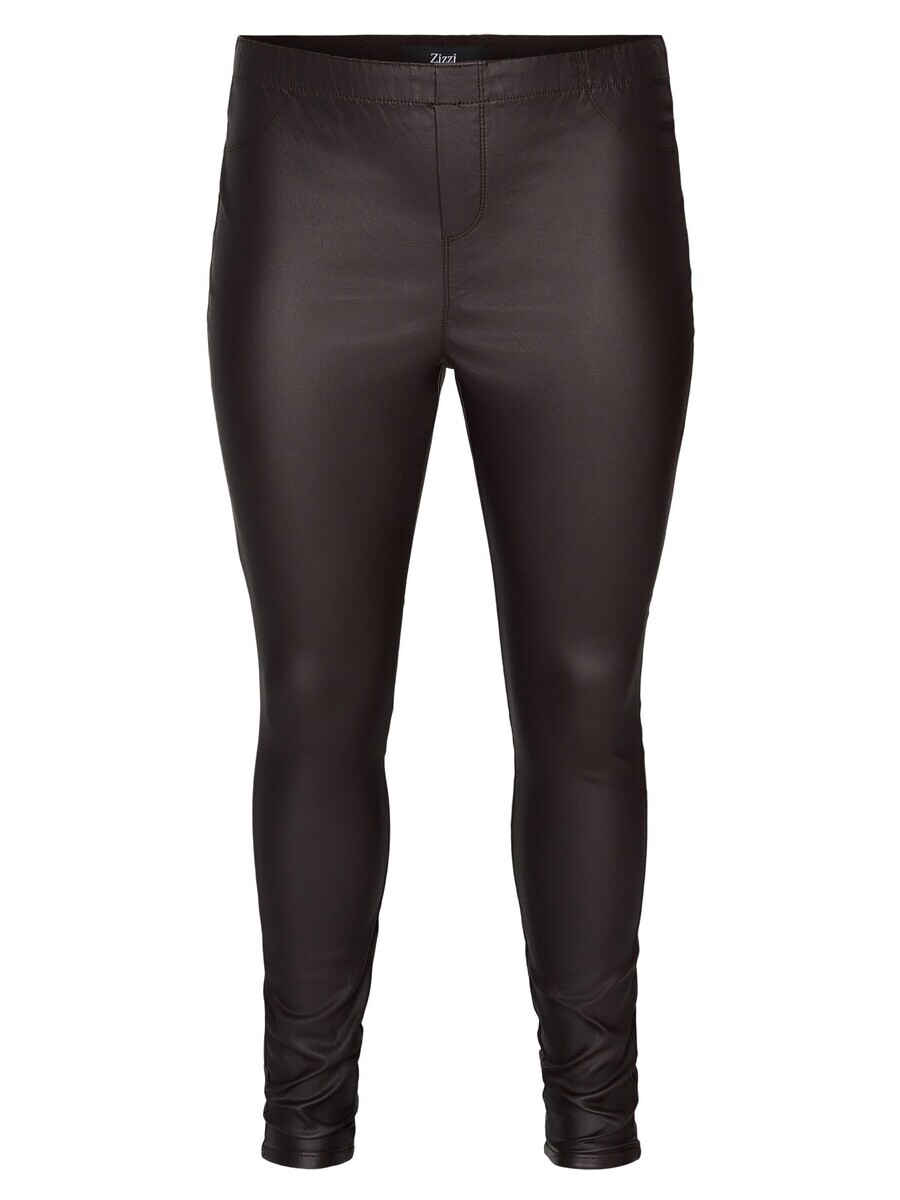 

Кожаные штаны Zizzi Skinny Leggings, темно-коричневый