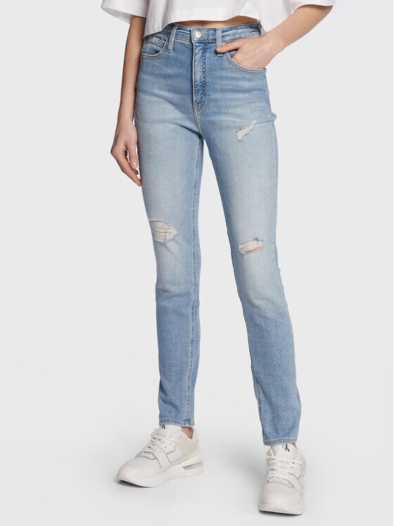 

Джинсы скинни Calvin Klein, синий