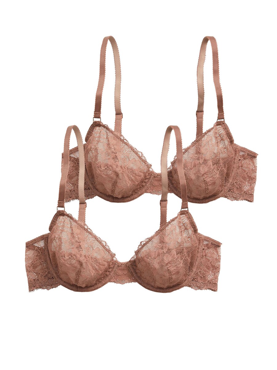 

Треугольный бюстгальтер Polo Ralph Lauren Heritage Lace , Rusty red