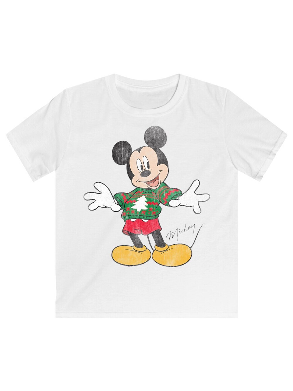 

Футболка F4Nt4Stic Disney Micky Maus Weihnachten, белый
