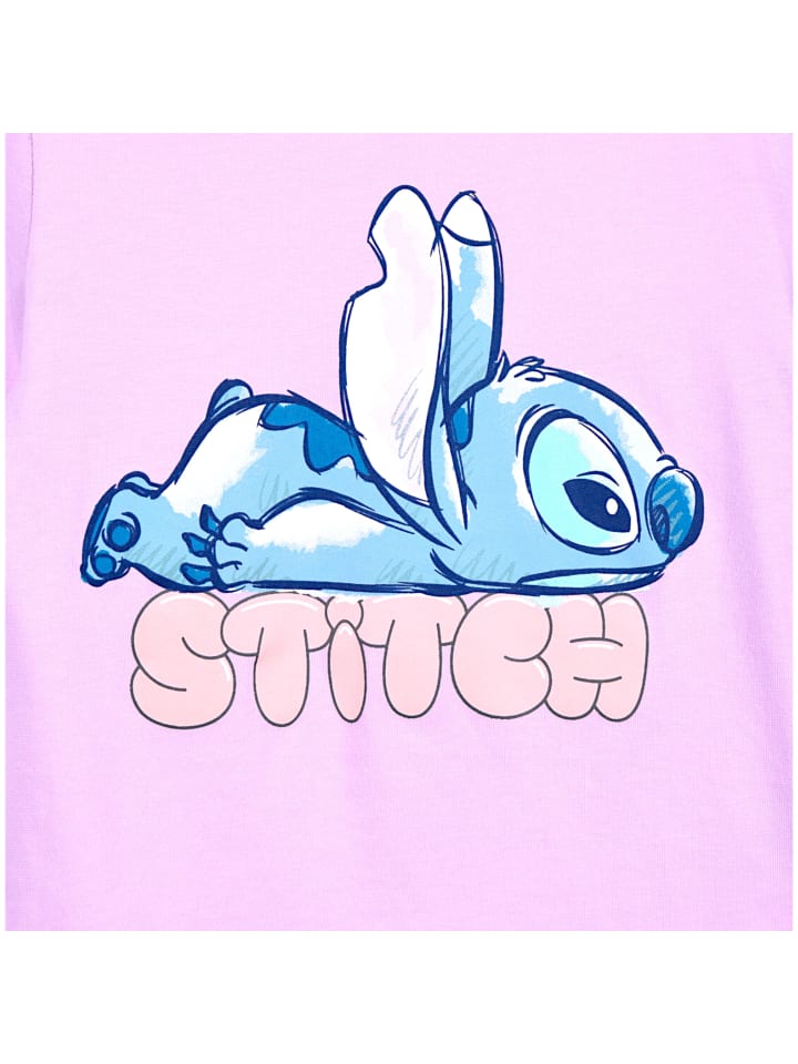 Рубашка с длинными рукавами Disney Stitch фиолетового цвета Lilo & Stitch — фото 2