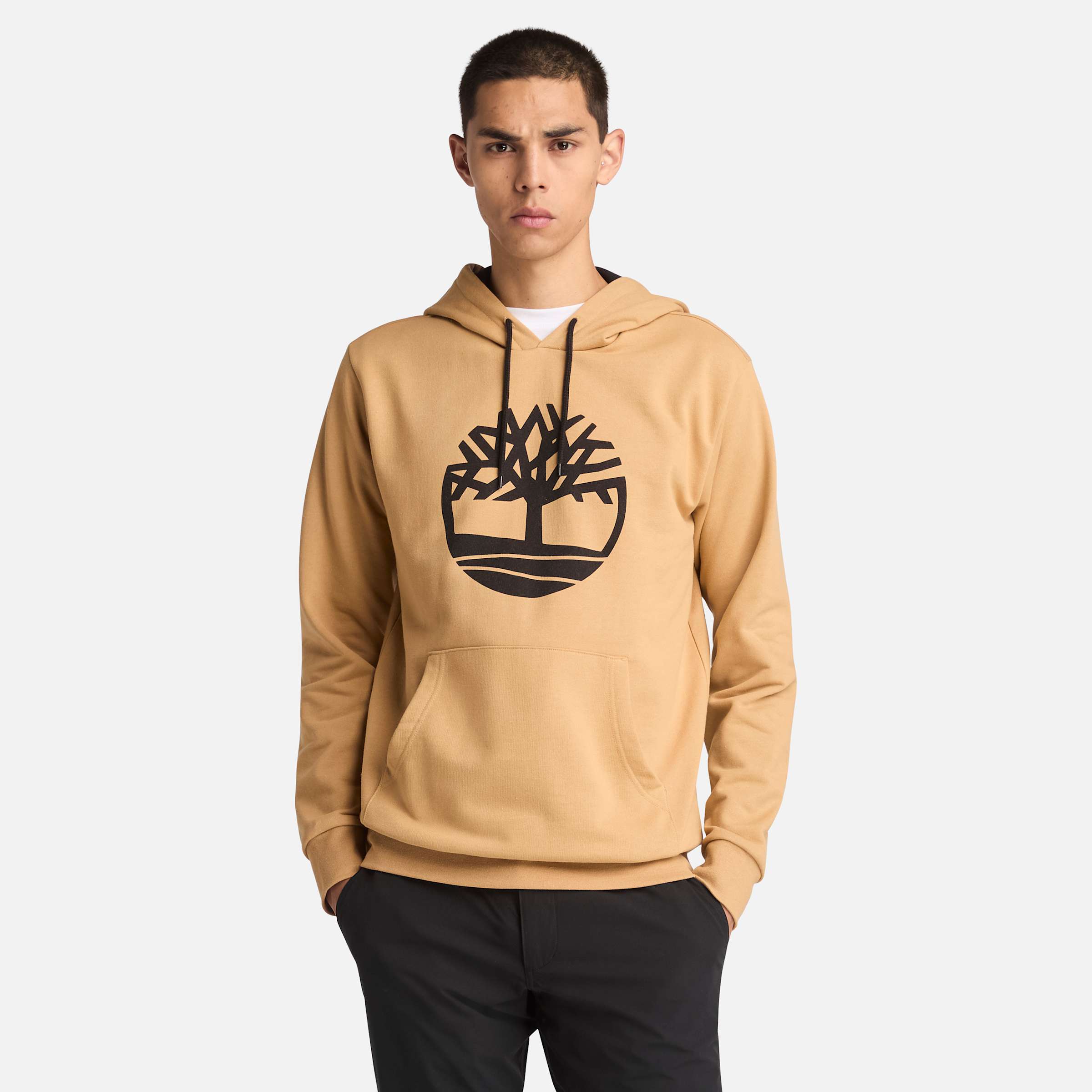 

Мужская толстовка с капюшоном Northwood US Tree Logo Brushback Timberland, коричневый