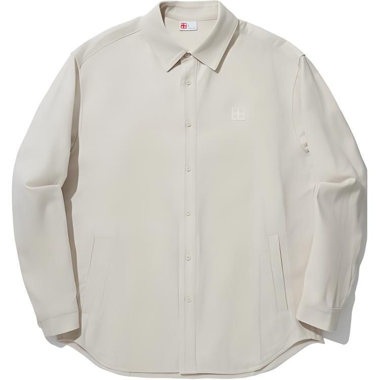 

LiNing Рубашка Unisex Pearl White