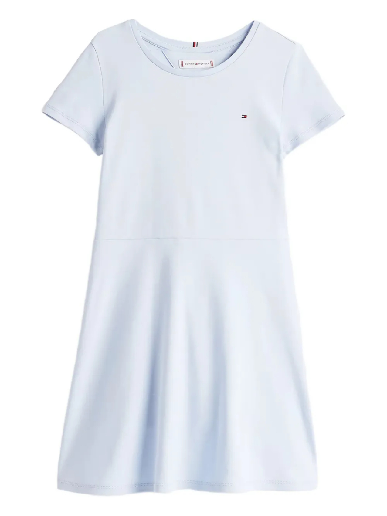 

Платье с вышитым логотипом Tommy Hilfiger Junior, синий