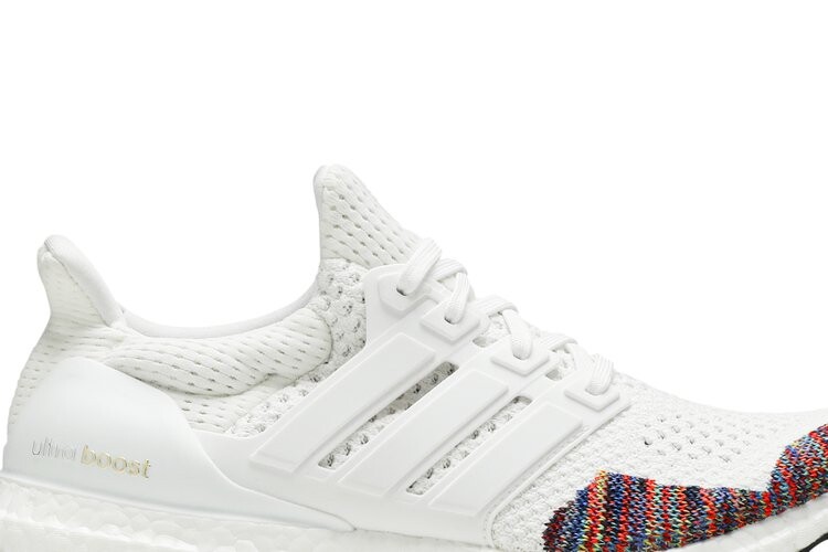 Кроссовки Adidas UltraBoost 1.0 Retro 'White Multi', белый — фото 2