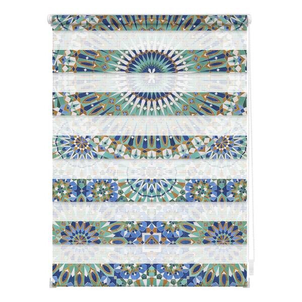 

Рулонные шторы Lichtblick Orientalisches Muster, 60x150x6 см, синий/зеленый