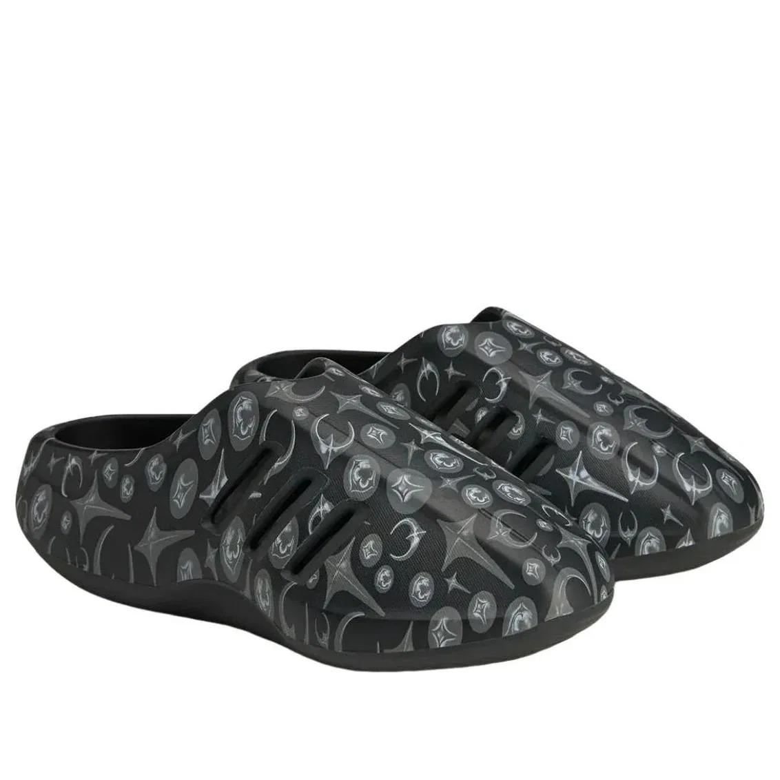 Сабо Adidas x Thug Club adiFOM IIINFINITY Mule 'Black' KI0825, черный — фото 2