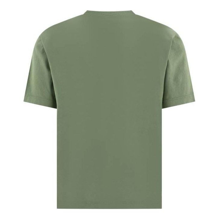 Футболка STONE ISLAND Stitches Two T-shirt 'Sage', зеленый — фото 2