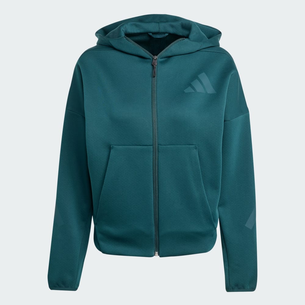 

Толстовка Adidas Z.N.E. Full-Zip, темно-бирюзовый