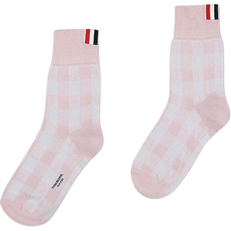 

Женские носки FW25 до щиколотки THOM BROWNE, светло-розовый