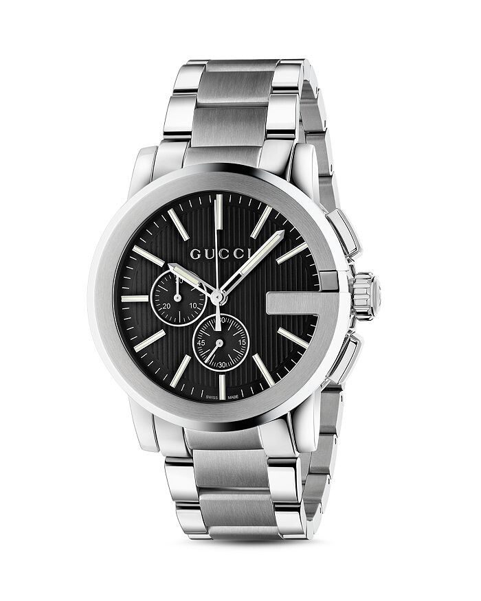 

Часы Gucci G-Chrono, 44 ​​мм, серебряный