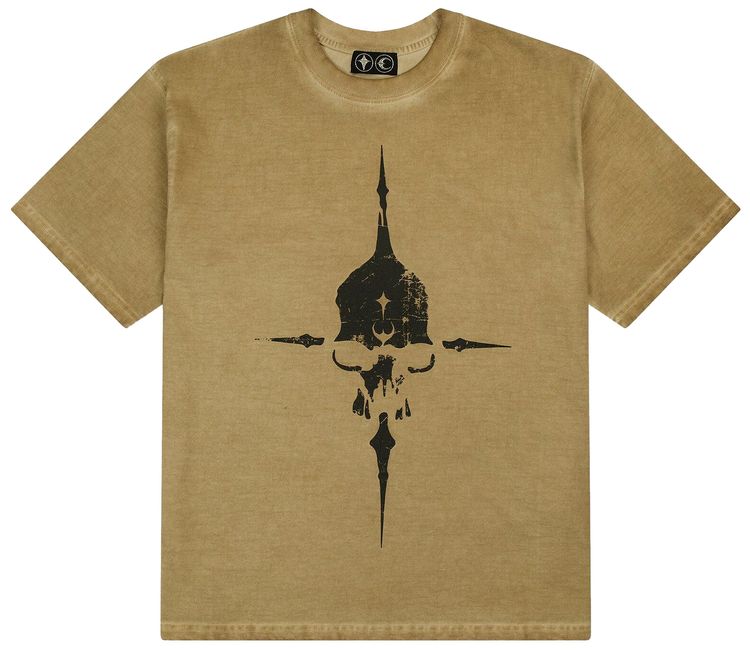 

Футболка Thug Club Peace T-Shirt 'Desert', желто-коричневый