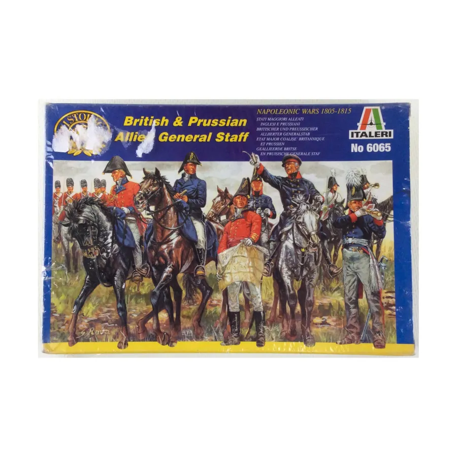 

Британский и прусский генеральный штаб (издание 2004 г.), Waterloo (1:72) (Italeri)