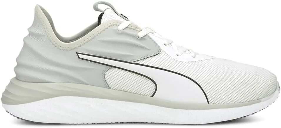 Мужские беговые кроссовки PUMA Better Foam Emerge, белый/черный/фиолетовый/серый — фото 2