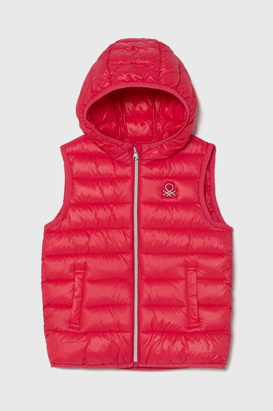 

Жилет утепленный United Colors of Benetton, ярко-розовый