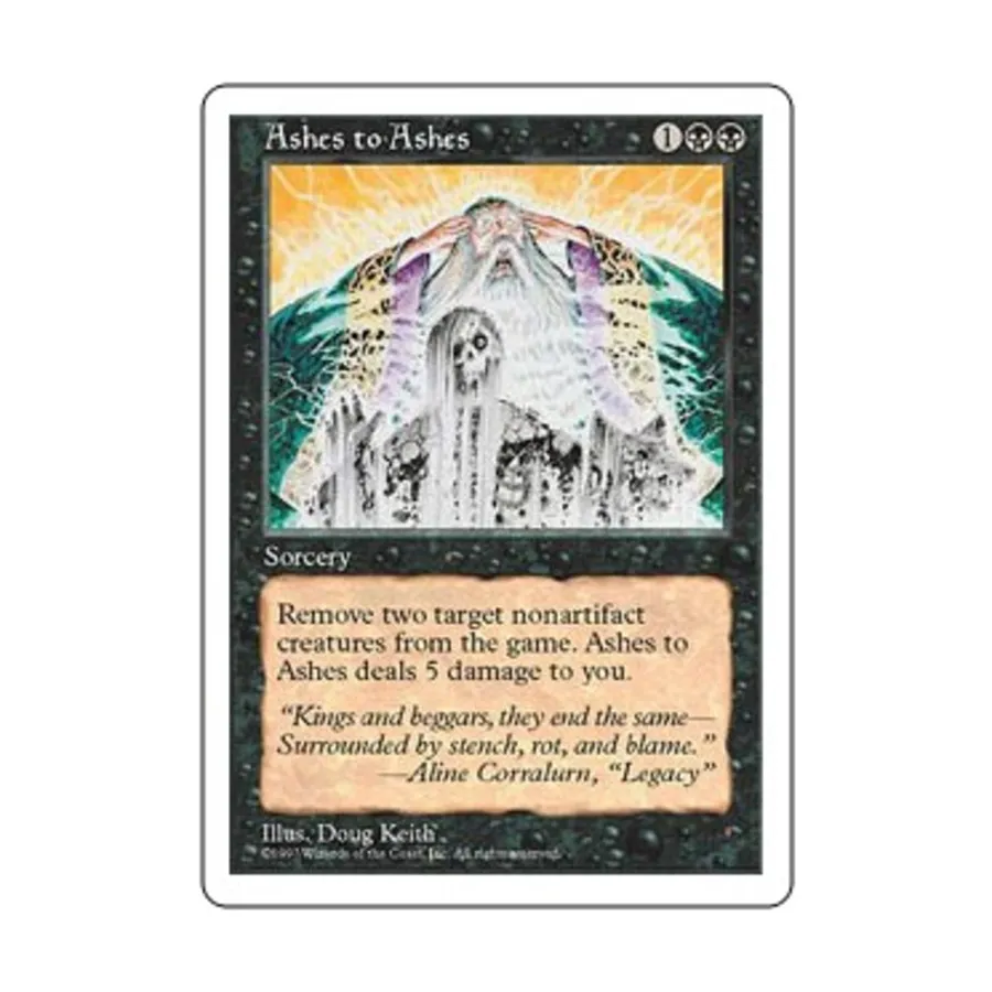 

CCG Пепел к праху (U), MTG - 5th Edition