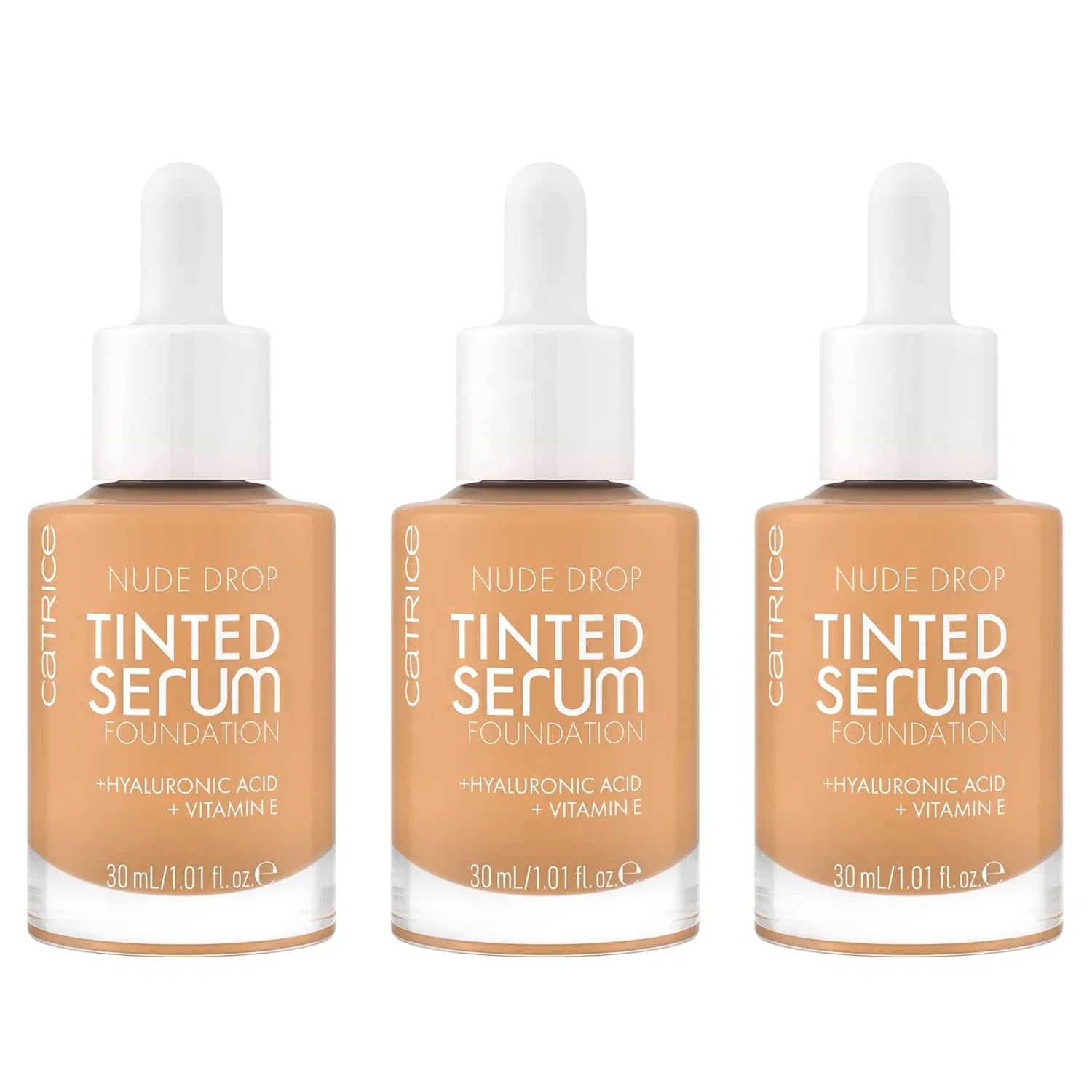 Сыворотка Catrice — Тональная «Nude Drop Tinted Serum Foundation» от , -Nude