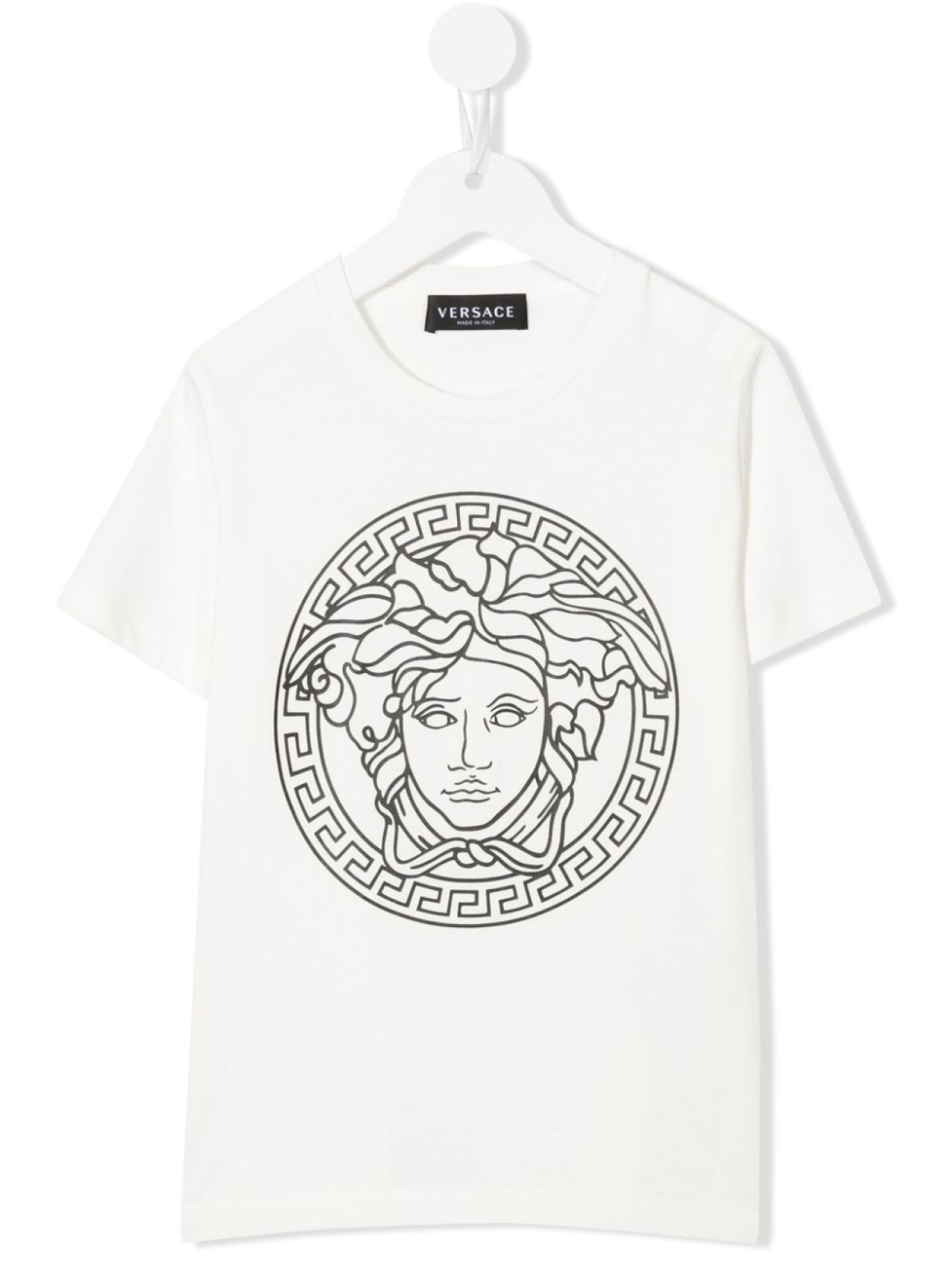 

Versace Kids футболка с принтом Medusa, белый