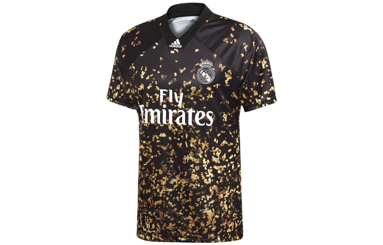 Джерси Men's adidas x EASPORTS Crossover 19-20 Season Casual Sports Full Print Short Sleeve Soccer/Football Jersey Black — фото 3