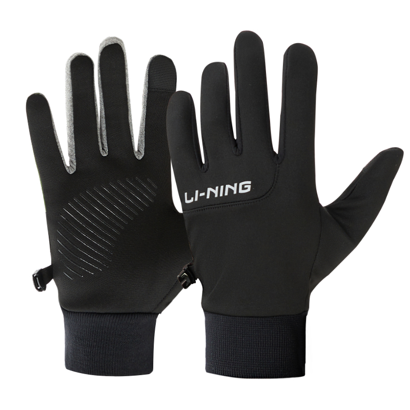 

Велосипедные перчатки для активного отдыха ветрозащитные унисекс polyester LINING, Black[Touchscreen Anti-Slip/Sweat-Resistant Thermal]