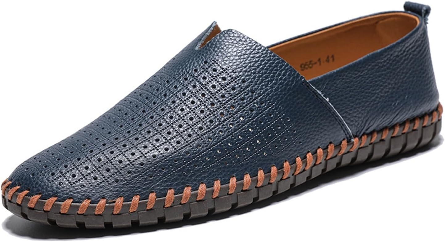 

Мужские лоферы, повседневные слипоны, легкие и удобные, для бизнеса, офиса и прогулок Generic, синий