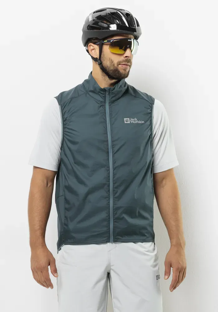 

Функциональный жилет Jack Wolfskin "GRAVEX WIND VEST M", изумрудный