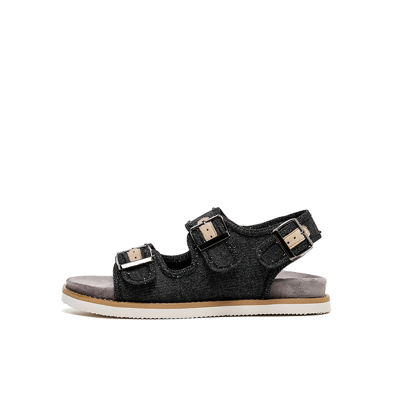 Lee Cooper Мужские пляжные сандалии Denim Blue/Denim Black, цвет Denim Blue — фото 2