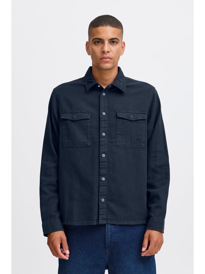 

Рубашка с длинным рукавом BLEND, синий