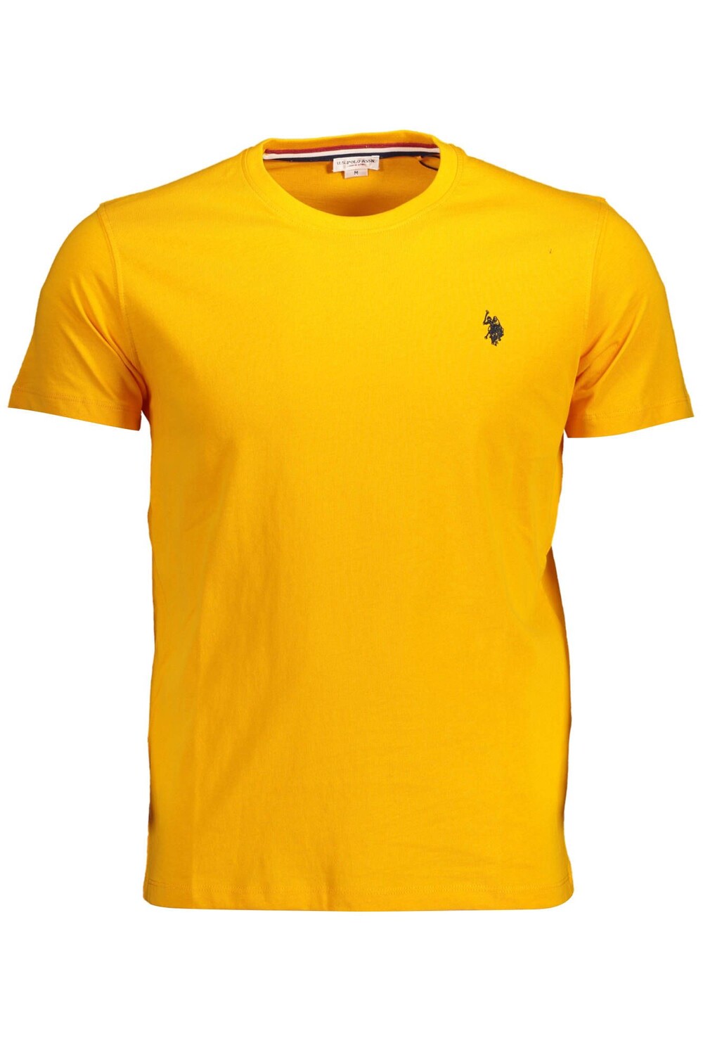 

Оранжевая хлопковая мужская футболка U.S. Polo Assn.