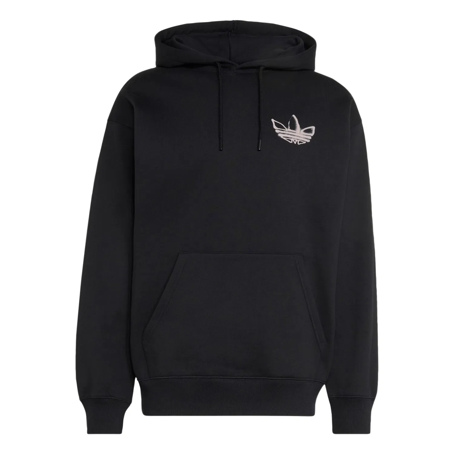 Толстовка Adidas Originals Powder Tongue черного цвета