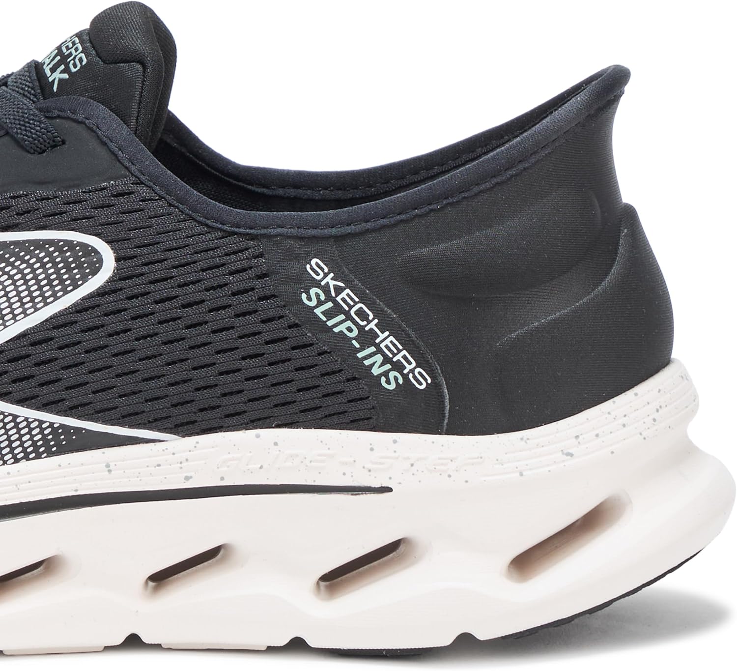 Мужские кроссовки Skechers Go Walk Glide Step 2.0 Zander, белый/черный — фото 4