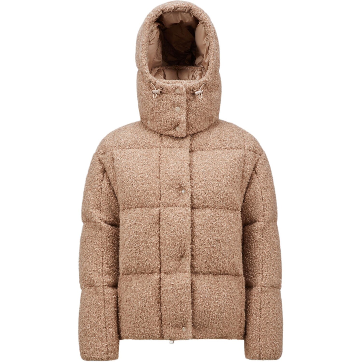 

Пуховик женский бежевый Moncler