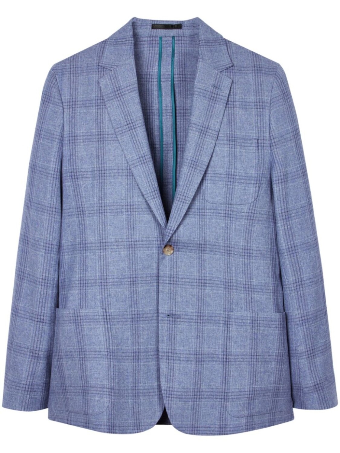 

Клетчатый блейзер Paul Smith, синий