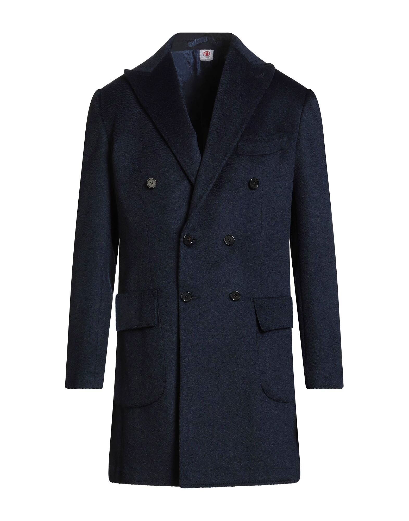 

Пальто Luigi Borrelli Napoli, полуночно-синий