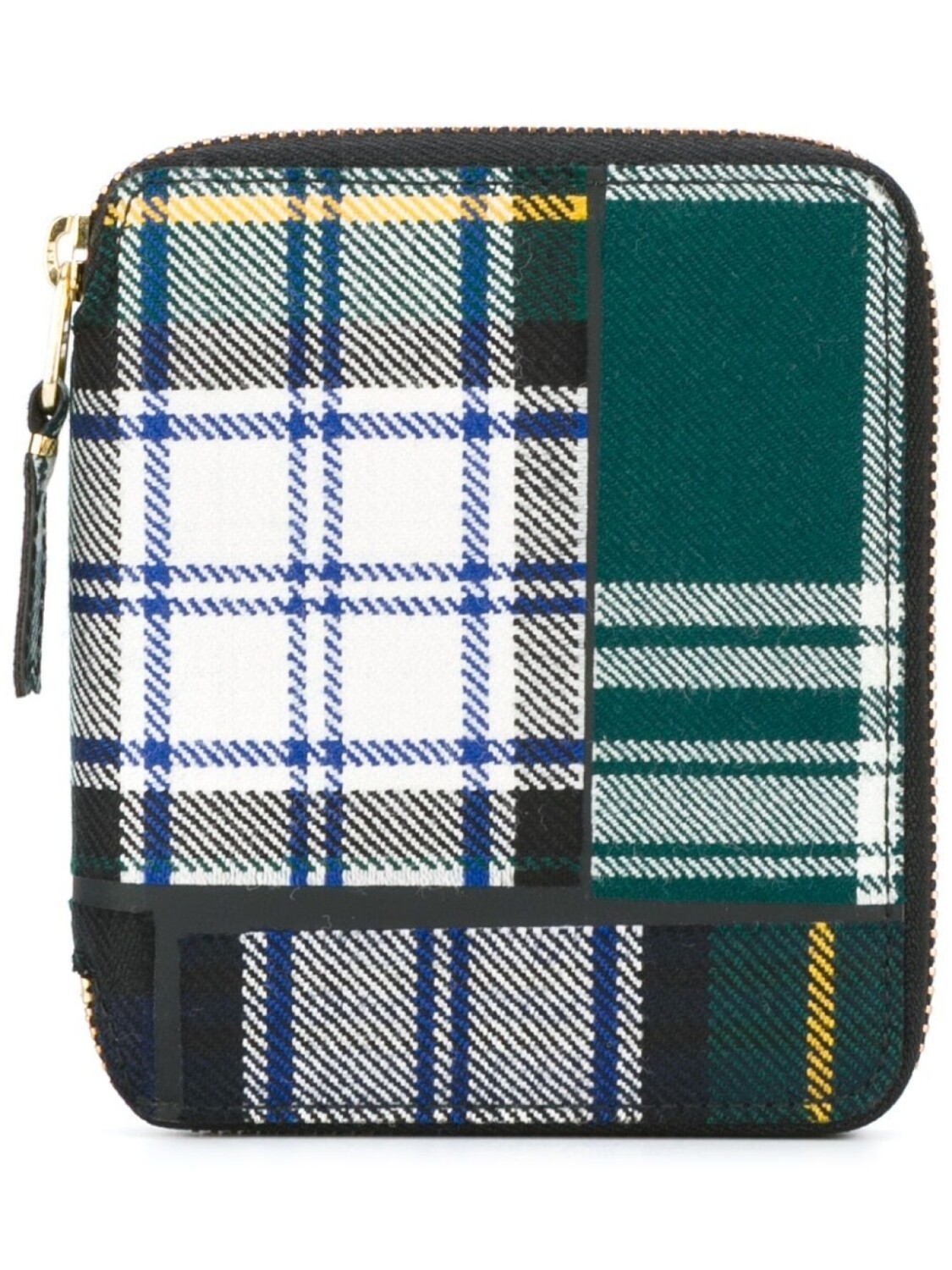

Comme Des Garçons Wallet кошелек в клетку, зеленый