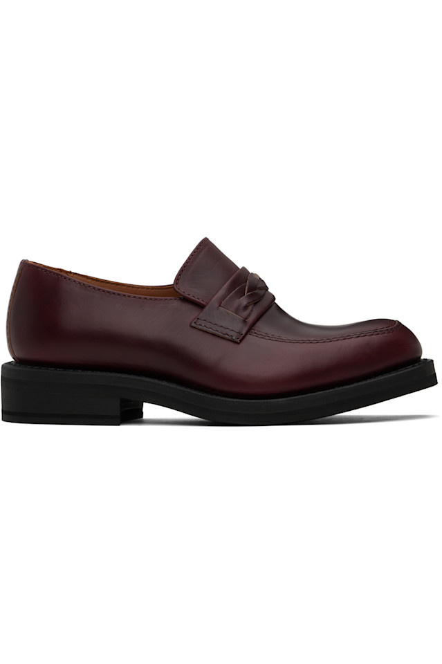 

Лоферы Nakano Our Legacy, цвет burgundy chromexcel