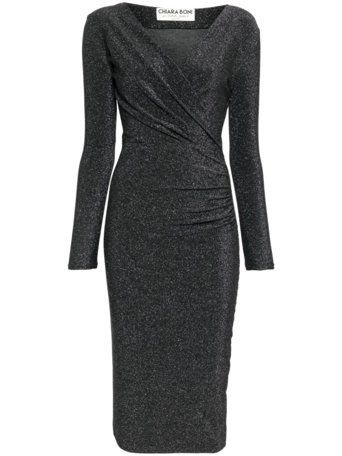 

CHIARA BONI La Petite Robe платье миди Slava Starry, серый