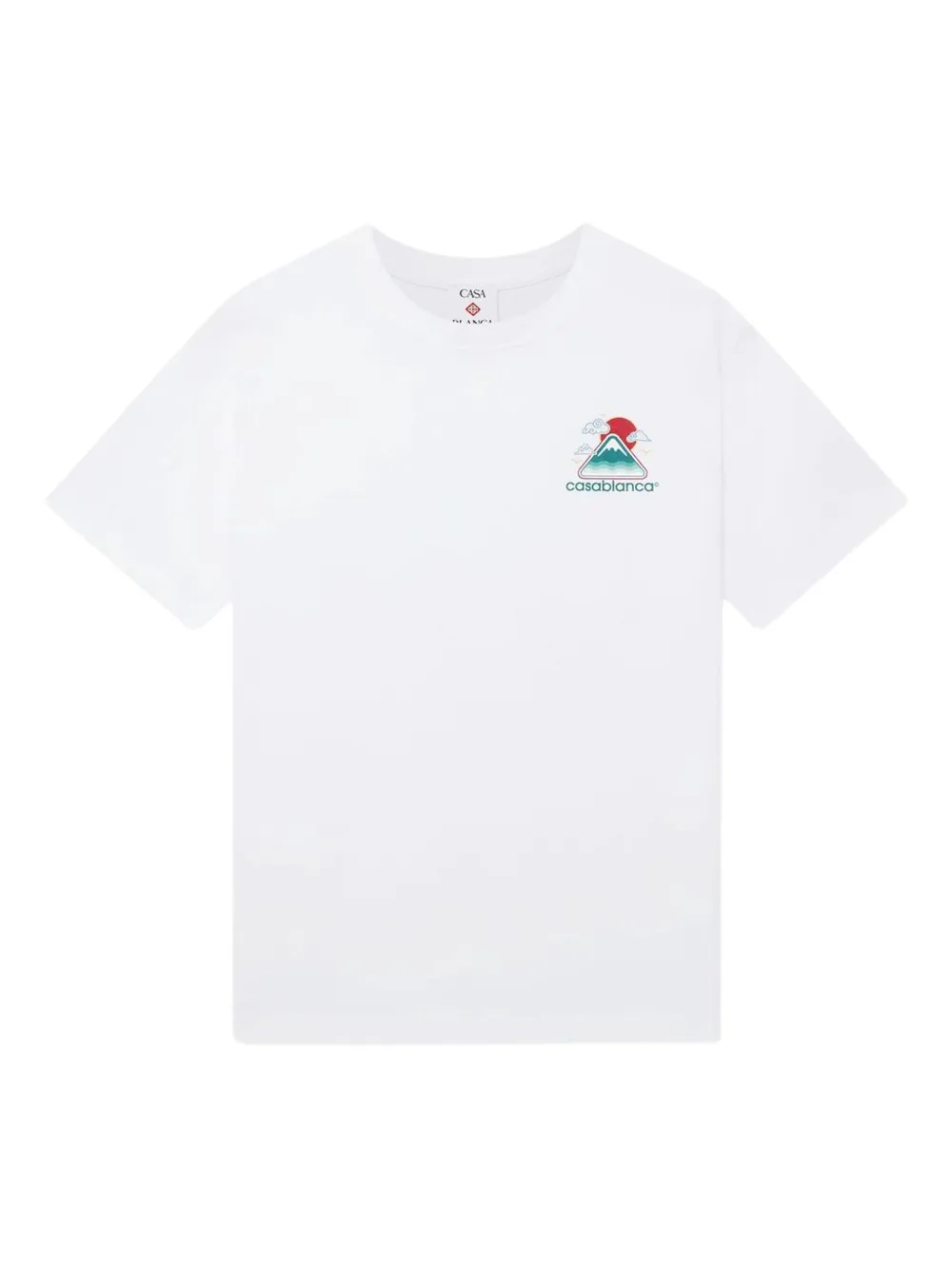 

Футболка с графическим принтом Casablanca, белый