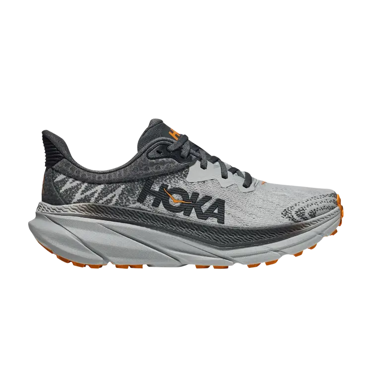 

Кроссовки HOKA Challenger 7 Wide 'Harbor Mist Castlerock', серый