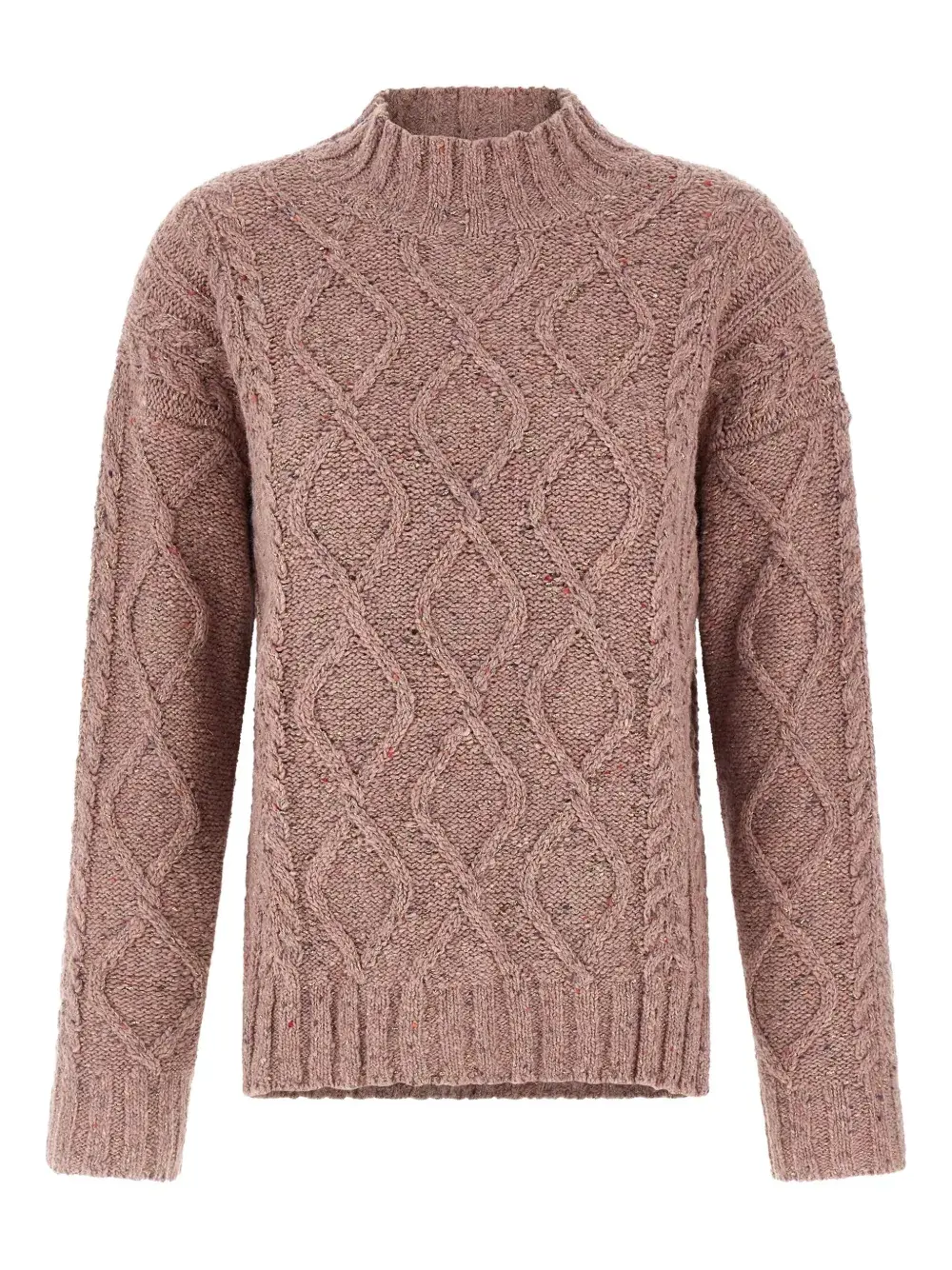 

Свитер с эффектом меланжа Twinset, розовый