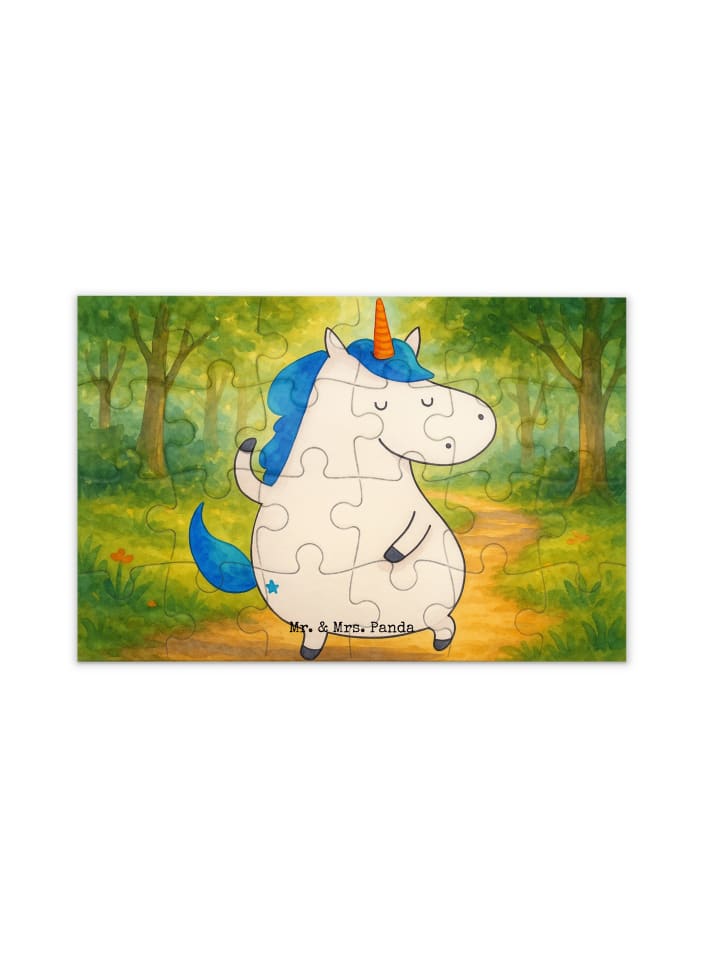 

Mr. & Mrs. Panda Дизайн головоломки «Человек-единорог» без надписей белым цветом