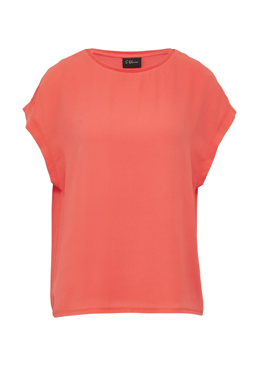 

Рубашка s.Oliver BLACK LABEL, цвет Orange red