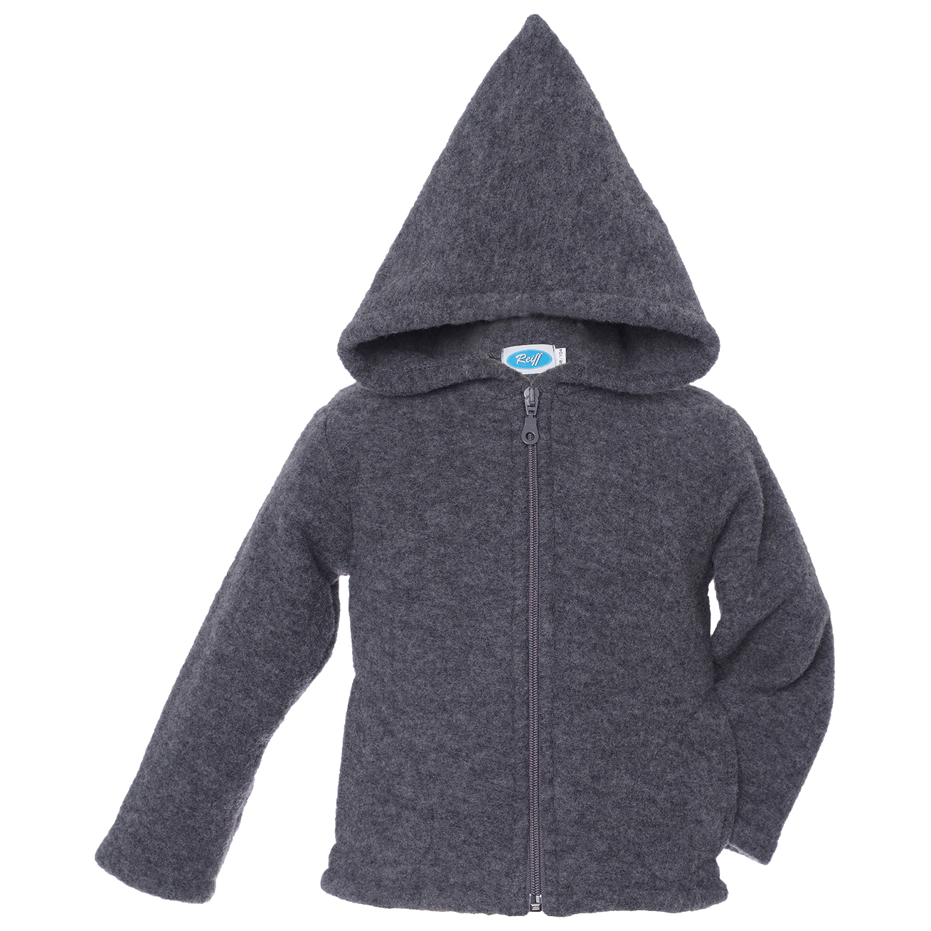 

Толстовка из мериноса Reiff Kid's Wollfleecekapuzenjacke, цвет Rock, Серый, Толстовка из мериноса Reiff Kid's Wollfleecekapuzenjacke, цвет Rock