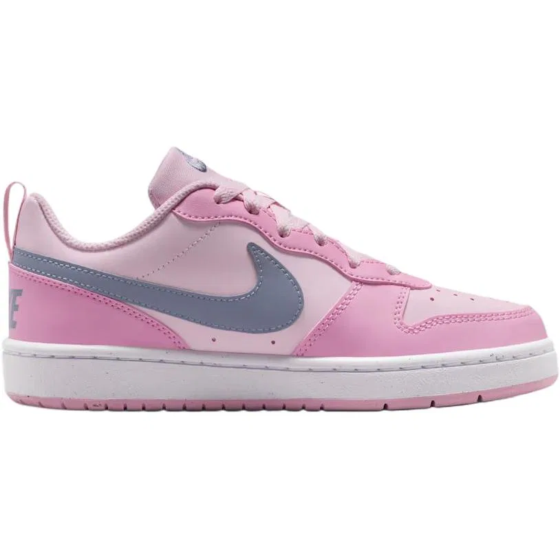 Кроссовки для скейтбординга Court Borough Low top Kids, розовые, unisex Nike, Pink — фото 3