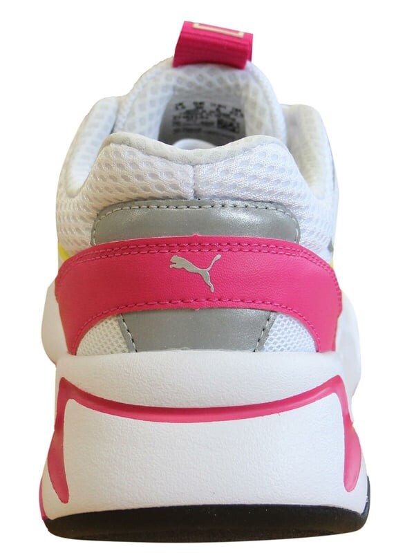 Женские кроссовки для бега Nova белого цвета из текстиля в горошек 371831 01 Puma, белый — фото 2